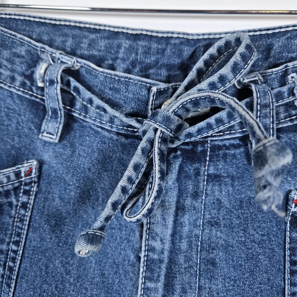 Vintage 90s Carolina Blues High Waist Loose Fit Blue Denim Jeans Size 12